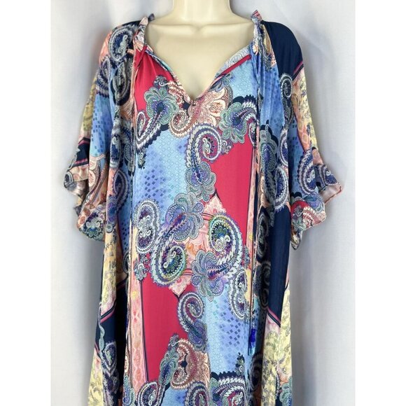 NWT Johnny Was Jade Cordelia Easy Midi Dress $348 - Picture 4 of 15